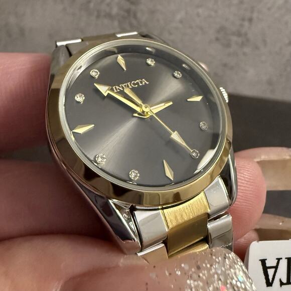 Women’s Invicta Celestial Watch - (69339) Two-Tone Steel & Gold, 28mm - NEW main image 4